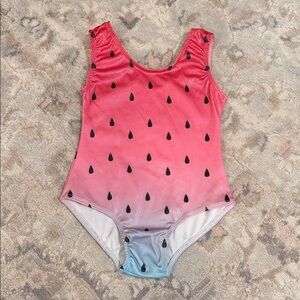 Toddler Shine Watermelon Gymnastics Leotard